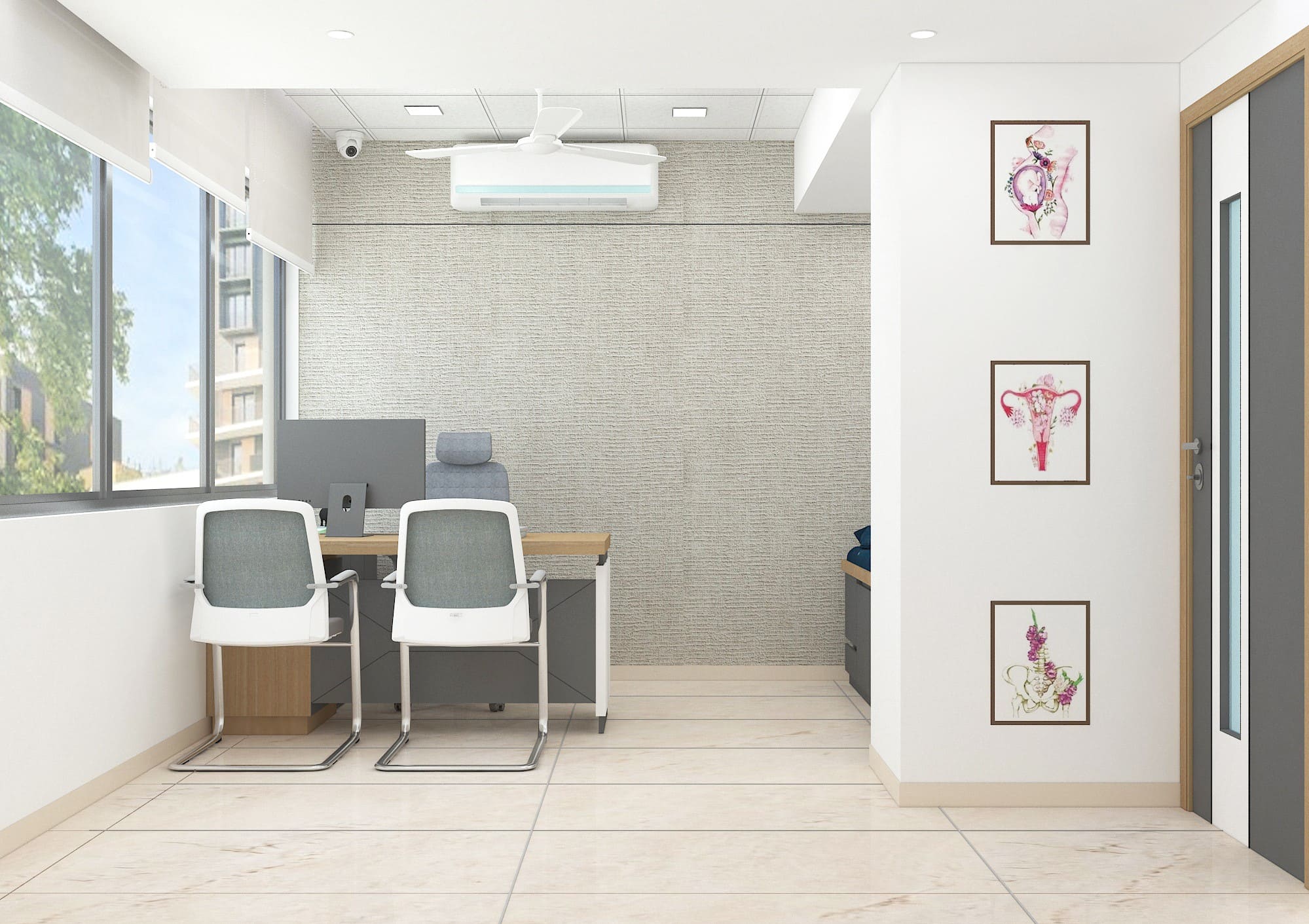 IVF Center Hospital Interior Project | Trance Interiors Image